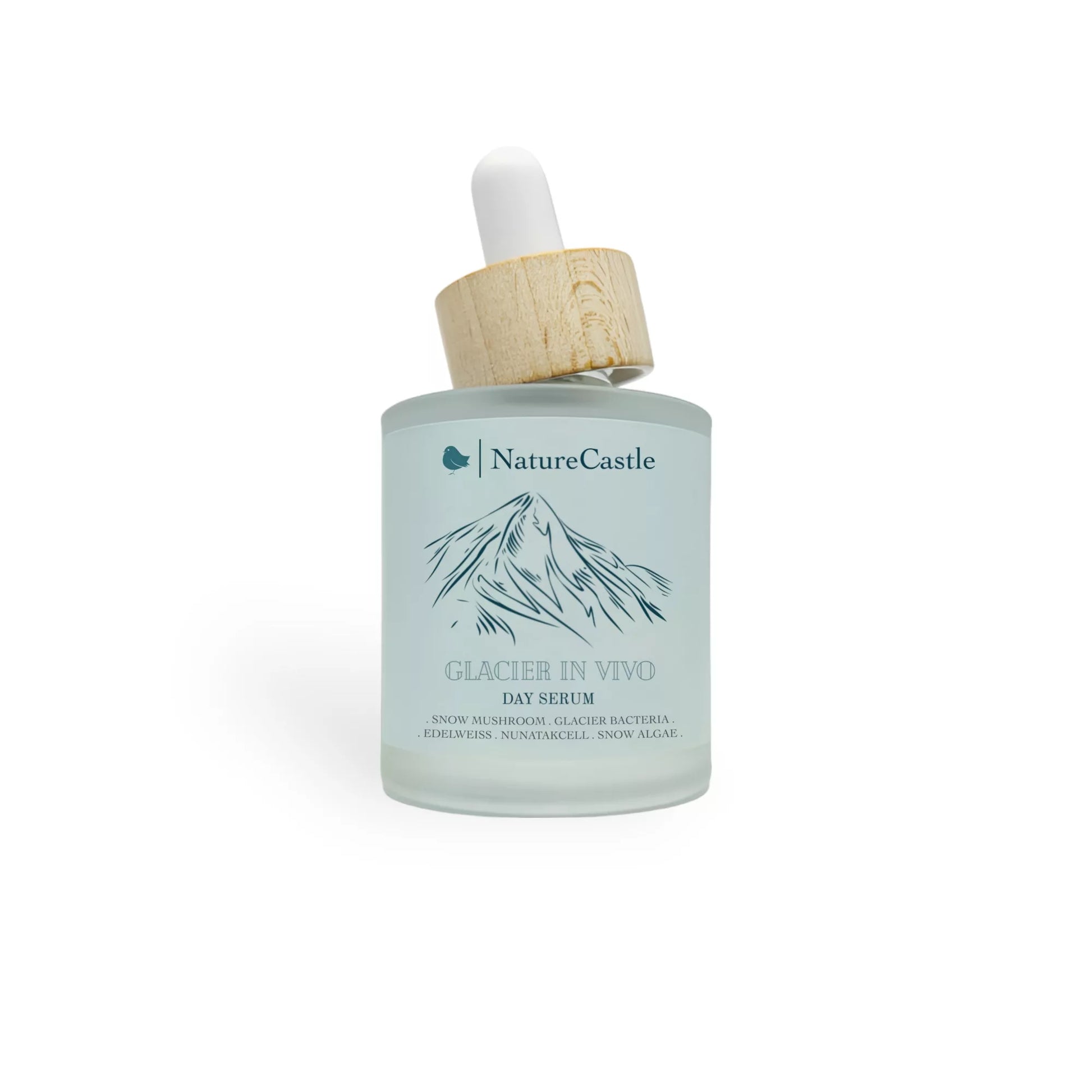 Glacier Hydration Serum NatureCastle open-1